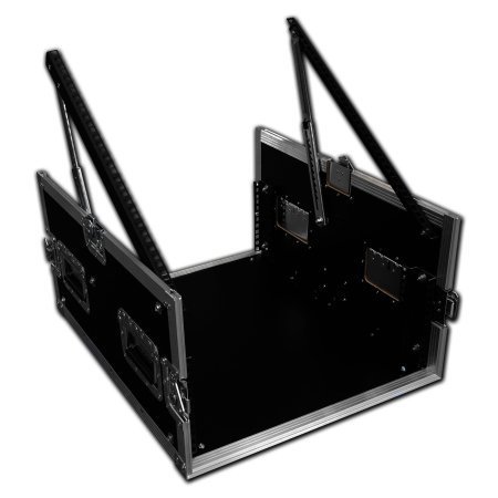 4u x 12u Console Mixer Rack Flight Case 